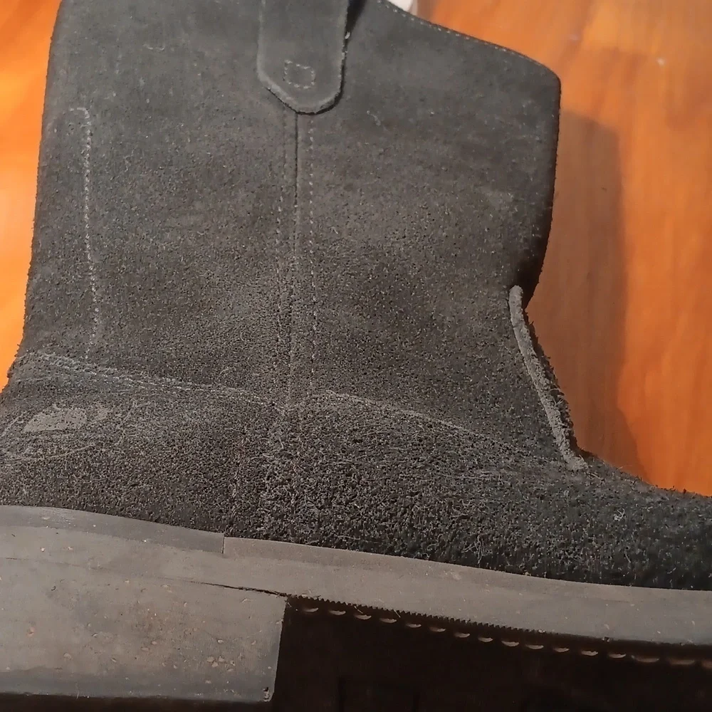 Brahma Men's Boots Size 9 Suede Black
